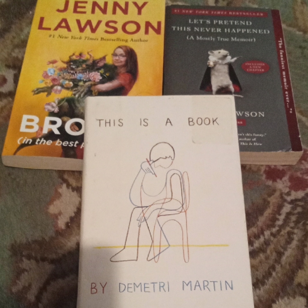 Set Of 3 Paperback Books